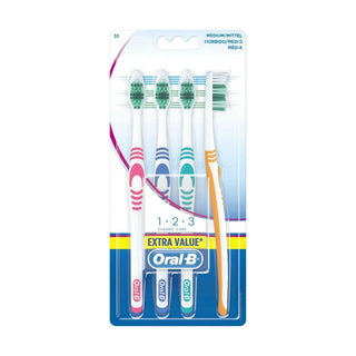 Toothbrush Oral-B Shiny Clean Medium - Dulcy Beauty
