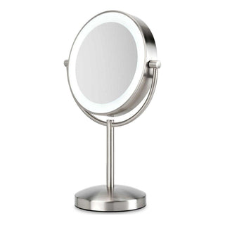 Magnifying Mirror with LED Babyliss Espejo De Maquillaje Led - Dulcy Beauty