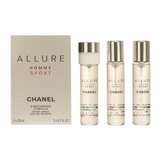 Men's Perfume Set Allure Homme Sport Chanel EDT - Dulcy Beauty