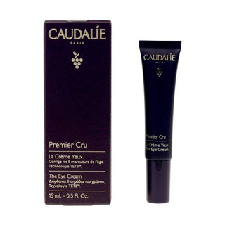 Anti-Ageing Cream for Eye Area Caudalie Premier Cru 15 ml - Dulcy Beauty