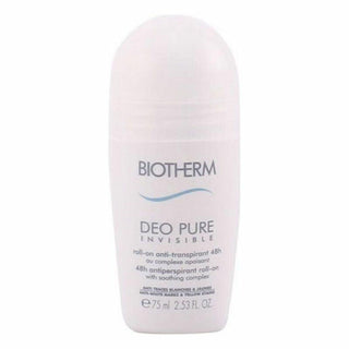 Roll-On Deodorant Deo Pure Invisible Biotherm (75 ml) - Dulcy Beauty