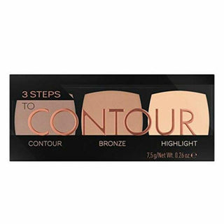 Powdered Make Up Catrice 3 Steps to Contour Palette (7,5 g) - Dulcy Beauty