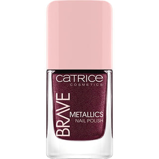 nail polish Catrice Brave Metallics 04-love you cherry much (10,5 ml) - Dulcy Beauty