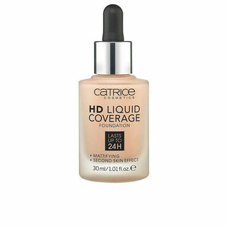 Liquid Make Up Base Catrice HD Liquid Coverage Nº 020-rose beige (30 - Dulcy Beauty