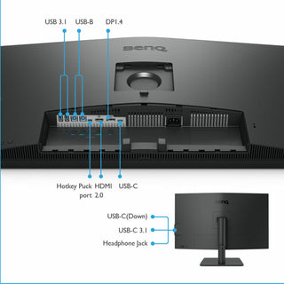 Monitor BenQ 9H.LKGLA.TBE 31.5" 4K Ultra HD LED IPS