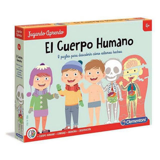 Educational Game Aprendo el cuerpo humano Clementoni 55114.9 37 x 28