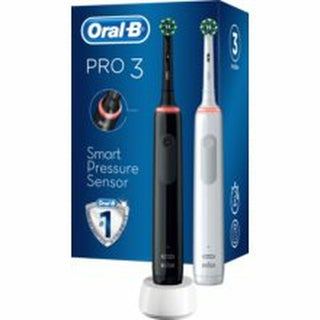 Electric Toothbrush Oral-B PRO3 3900 DUO - Dulcy Beauty