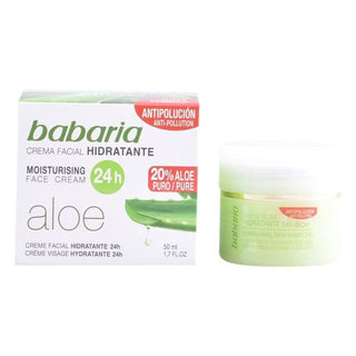 Nourishing Facial Cream Aloe Vera Babaria Aloe Vera (50 ml) 50 ml - Dulcy Beauty