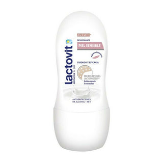 Roll-On Deodorant Sensitive Lactovit (50 ml) - Dulcy Beauty