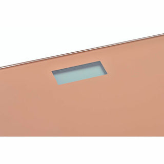 Digital Bathroom Scales DKD Home Decor Grey Orange Tempered Glass 28 x