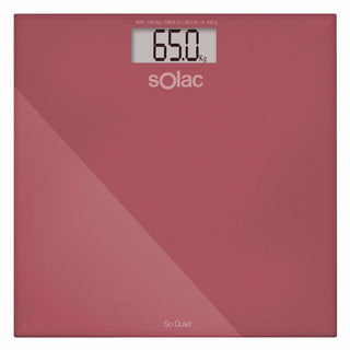 Digital Bathroom Scales Solac TP-8433766900215_243273_Vendor Red