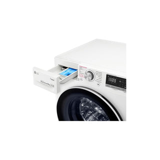 Washing machine LG F4WV3009S6W 9 kg 1400 rpm