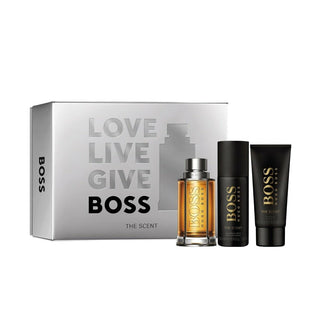 Men's Perfume Set Hugo Boss Boss The Scent 3 Pieces - Dulcy Beauty