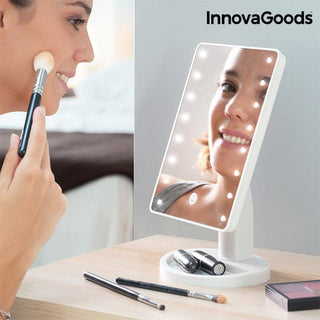 Tabletop Touch LED Mirror Perflex InnovaGoods - Dulcy Beauty
