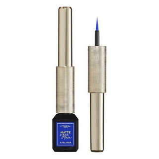 Eyeliner Matte Signature L'Oreal Make Up 02-Blue - Dulcy Beauty