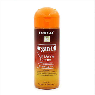 Styling Cream Fantasia IC Argan Oil Curl Curly Hair (183 ml) - Dulcy Beauty