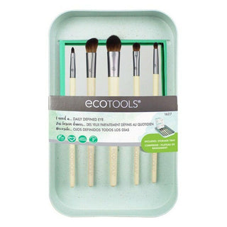 Set of Make-up Brushes Daily Defined Ecotools (6 pcs) - Dulcy Beauty