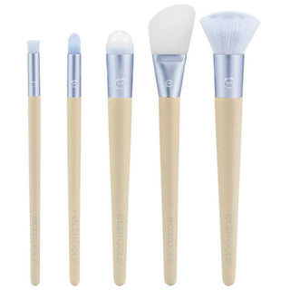 Set of Make-up Brushes Ecotools Elements Water Hydro-Glow (5 pcs) - Dulcy Beauty