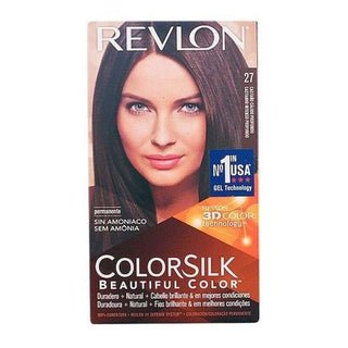 Dye No Ammonia Colorsilk Revlon I0021834 Deep Warm Chestnut (1 Unit) - Dulcy Beauty
