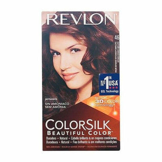 Dye No Ammonia Colorsilk Revlon 26889 Golden Copper Chestnut (1 Unit) - Dulcy Beauty