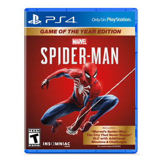 PlayStation 4 Video Game Sony Spider-Man GOTY