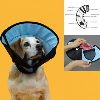 Elizabethan Dog Collar KVP Calmer Multicolour (15-23 cm)
