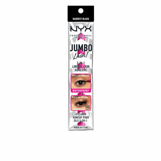False Eyelash Applicator NYX Jumbo 2-in-1 Eyeliner Black 8 g - Dulcy Beauty