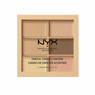Make-Up Set NYX Conceal Correct Contour 6 x 1,5 g Palette 1,5 g - Dulcy Beauty