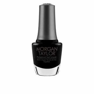 nail polish Morgan Taylor Professional black shadow (15 ml) - Dulcy Beauty