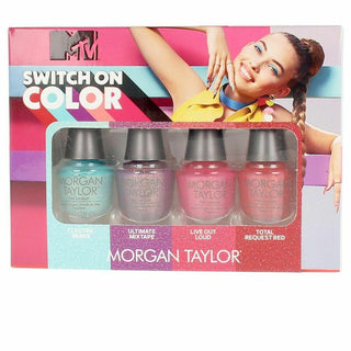 Make-Up Set Morgan Taylor Switch On Color 4 Pieces - Dulcy Beauty