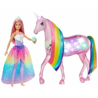 Doll with Pet Barbie Dreamtopia Unicorn