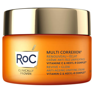 Crema antienvejecimiento ROC multi correxion Revive + GLOW (50 ml)