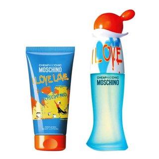 Moschino barato y chic I love Eau de toilette spray 30ml set 2 piezas