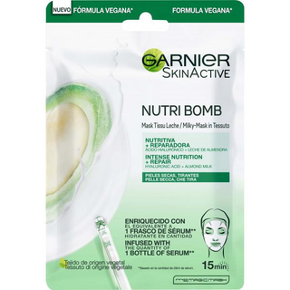 Garnier Skinactive Nutri Bomb Máscara Nutritiva Reparadora 1 Unidade