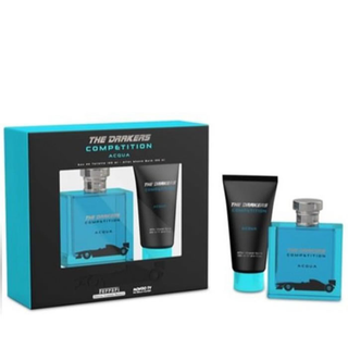 Ferrari de Drakers competicion Acqua eau de toilete spray 100ml set 2 stuks