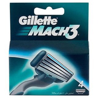 Replacement Shaver Blade Gillette (4 uds) - Dulcy Beauty