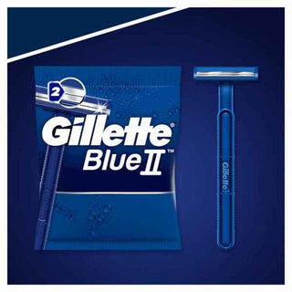 Manual shaving razor Gillette Blue II 6 Units - Dulcy Beauty