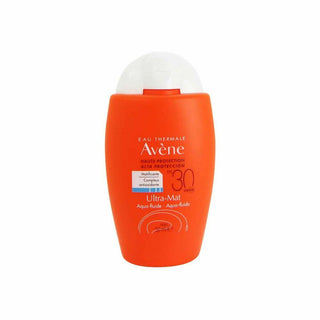 Facial Sun Cream Avene Ultra-Matt Aqua-Fluide SPF30 (50 ml) - Dulcy Beauty