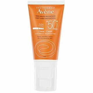 Facial Sun Cream Avene Perfume free Spf 50+ (50 ml) - Dulcy Beauty