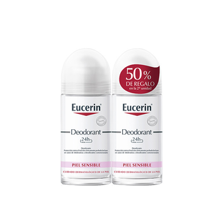 Eucerin Roll On Desodorizante Pele Sensível 2x50ml