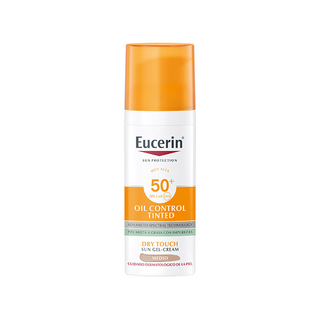 Eucerin Gelcrème Oliecontrole Kleur Medium Spf50+ 50ml