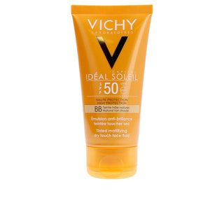 Sun Protection with Colour Vichy Idéal Soleil Natural Spf 50 50 ml - Dulcy Beauty