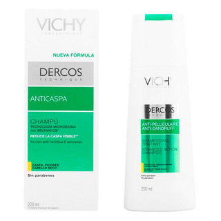 Anti-dandruff Shampoo Dercos Vichy Dry hair (200 ml) - Dulcy Beauty