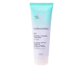 Facial Scrub 3-in-1 NORMADERM Vichy (125 ml) - Dulcy Beauty