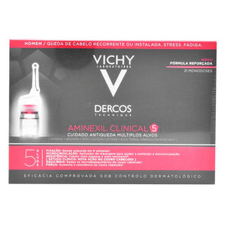 Anti-Hair Loss Treatment Dercos Vichy (21 uds) - Dulcy Beauty