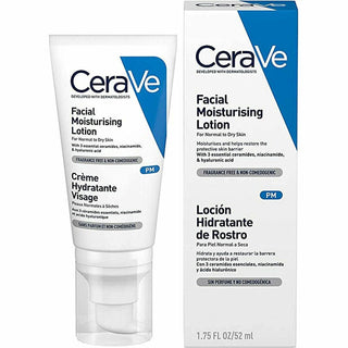 Moisturizing Facial Lotion CeraVe PM (52 ml) - Dulcy Beauty