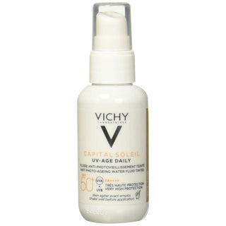 Sun Protection with Colour Vichy Capital Soleil Anti-Wrinkle SPF 50+ - Dulcy Beauty