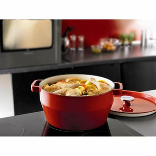 Ovenschotel met deksel pyrex slow cook gietijzer