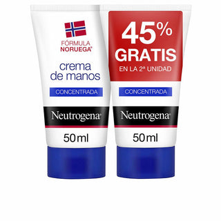 Hand Cream Neutrogena Concentrated (2 x 50 ml) - Dulcy Beauty