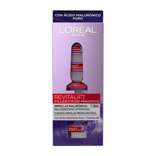 Lifting Effect Ampoules Revitalift Filler L'Oreal Make Up (7 uds) - Dulcy Beauty